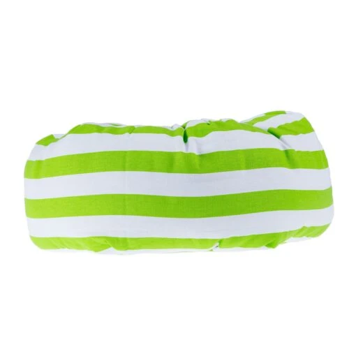 Green And White Stripe Pleated Round Floor Cushion -Best Homeware Store httpsimages.vikkit.co .ukamazon newfloor cushionsnewcu1171cu1171 2