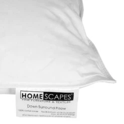 White Duck Down Surround Pillow -Best Homeware Store httpsimages.vikkit.co .ukamazon newpillowsdp1148dp1148 duck down surround pillow label detail