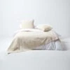 Cotton Rajput Ribbed Natural Throw, 255 X 360 Cm -Best Homeware Store httpsimages.vikkit.co .ukhomescapesthrowsrajputsf11733 sf1173 cotton rajput ribbed natural throw