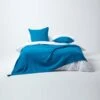 Cotton Rajput Ribbed Teal Throw, 255 X 360 Cm -Best Homeware Store httpsimages.vikkit.co .ukhomescapesthrowsrajputsf11743 sf1174 cotton rajput ribbed teal throw