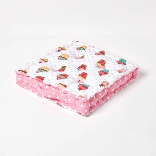 Cotton Cup Cakes Floor Cushion -Best Homeware Store kt1250 01