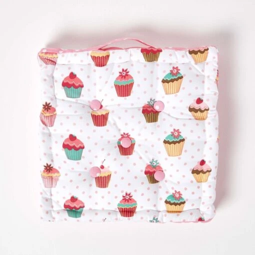 Cotton Cup Cakes Floor Cushion -Best Homeware Store kt1250 03