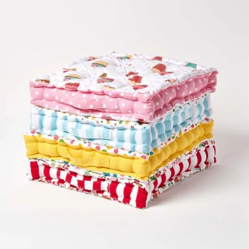 Cotton Cup Cakes Floor Cushion -Best Homeware Store kt1250 06