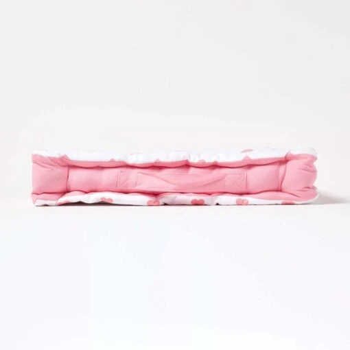 Cotton Pink Hearts Floor Cushion -Best Homeware Store kt1255 05