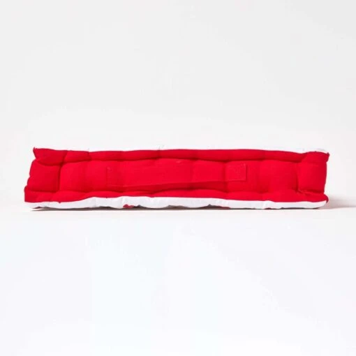 Cotton Red Hearts Floor Cushion -Best Homeware Store kt1257 05