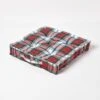 Cotton Macduff Tartan Floor Cushion -Best Homeware Store kt1259 01 2