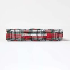 Cotton Macduff Tartan Floor Cushion -Best Homeware Store kt1259 05 2