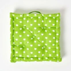 Cotton Green Stars Floor Cushion -Best Homeware Store kt1307 03