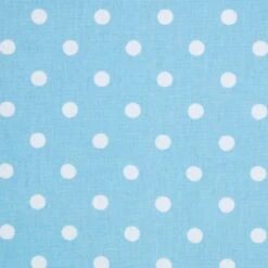 Polka Dots Blue Ready Made Eyelet Curtain Pair -Best Homeware Store kt1406 3