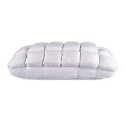 Luxury Organic Bamboo Pillow Deep 24 Pocket -Best Homeware Store luxury organic bamboo 24 pocket pillow open pocket top