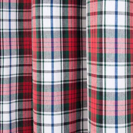 Macduff Tartan Check Ready Made Eyelet Curtain Pair -Best Homeware Store macduff tartan check ready made eyelet curtain pair 4