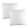 Duck Feather Euro Continental Square Pillow Pair - 80cm X 80cm (32"x32") -Best Homeware Store micro 80 80