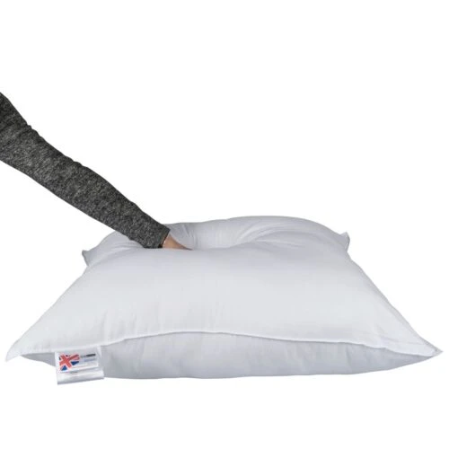 Duck Feather Euro Continental Square Pillow - 80cm X 80cm (32"x32") -Best Homeware Store micro 80x80 image 3 1