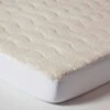 Luxury Thick Fleece Mattress Topper -Best Homeware Store mp1118 deep 1