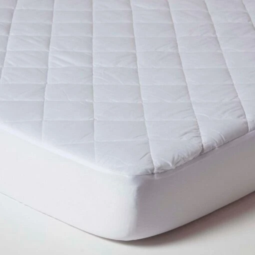 Cot Bed Quilted Waterproof Mattress Protector Pack Of 2 -Best Homeware Store mp1148a 3 1