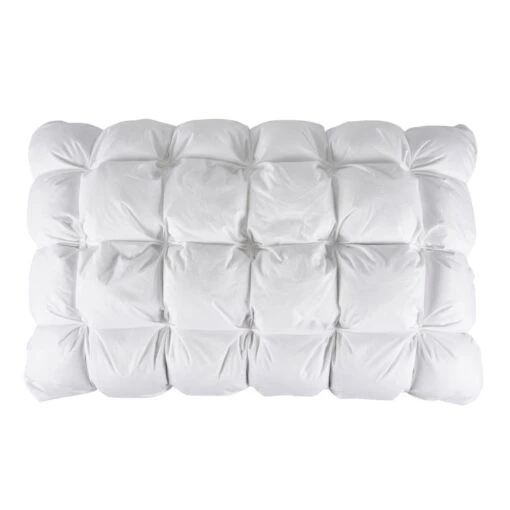 Pocket Pleated Microfibre Filled Pillow - Soft Touch/Firm Support -Best Homeware Store nd87738