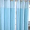 Polka Dots Blue Ready Made Eyelet Curtain Pair -Best Homeware Store polka dots blue ready made eyelet curtain pair 1