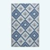 Mia Aztec Blue Outdoor Rug -Best Homeware Store ru1346a