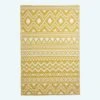 Anna Aztec Yellow & White Outdoor Rug -Best Homeware Store ru1366d 1 main main