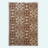 Brown Tile Mosaic Pattern Reversible Outdoor Rug -Best Homeware Store ru1390 01 1