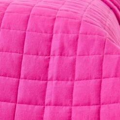 Cotton Quilted Reversible Bedspread Pink & Cerise -Best Homeware Store sf1109 3 3