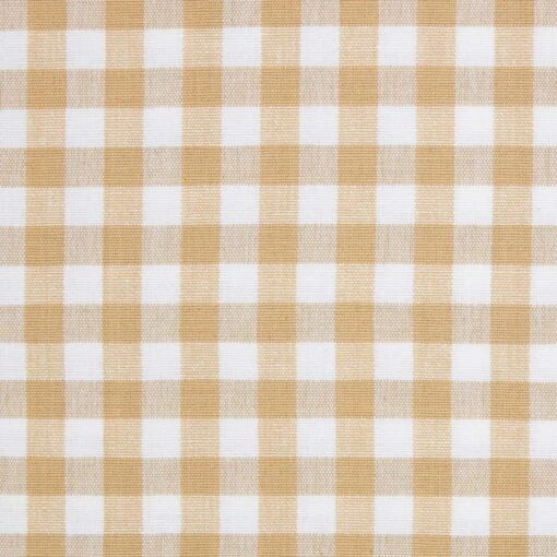 Cotton Gingham Check Beige Ready Made Eyelet Curtains -Best Homeware Store sf1123 33