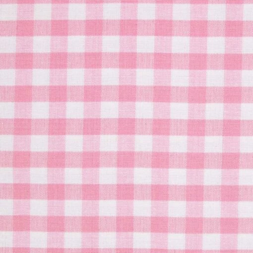 Cotton Gingham Check Pink Ready Made Eyelet Curtains -Best Homeware Store sf1125 33