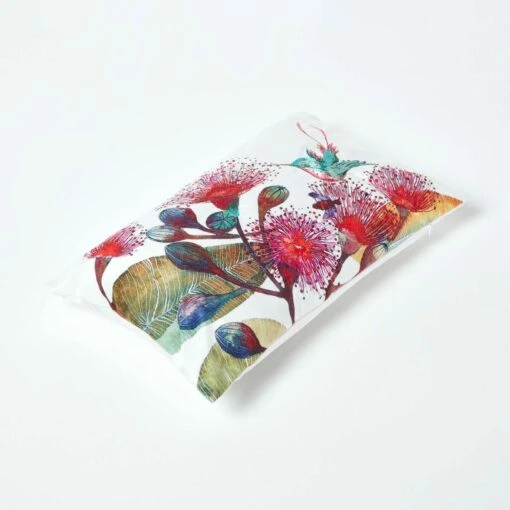 Hummingbird Filled Embroidered Cushion, 30 X 50 Cm -Best Homeware Store sf2142 5