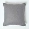 Felt Grey Filled Cushion, 50 X 50 Cm -Best Homeware Store sf2148 1