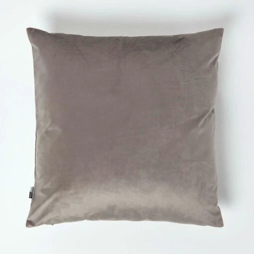 Metallic Silver Grey Filled Cushion, 50 X 50 Cm -Best Homeware Store sf2149 2