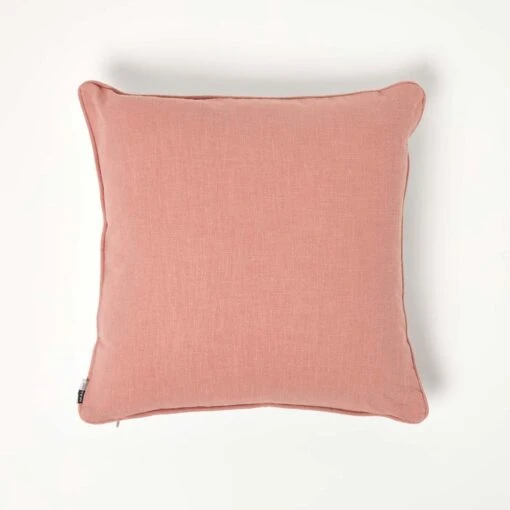 Pink Embroidered Butterfly Filled Cushion 45 X 45 Cm -Best Homeware Store sf2203a 02