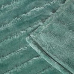 Teal Soft Touch Fur Throw 130 X 180 Cm -Best Homeware Store sf2210c 5