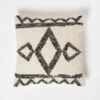 Koba Handwoven Traditional Black & Cream Cushion 45 X 45 Cm -Best Homeware Store sf2230 1