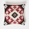 Tawa Handwoven Traditional Red & Black Kilim Cushion 45 X 45 Cm -Best Homeware Store sf2239 1