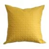 Ultrasonic Yellow Quilted Embossed Cushion Cover, 80 X 80 Cm -Best Homeware Store ultrasonic cushion 80x80 yellow 1